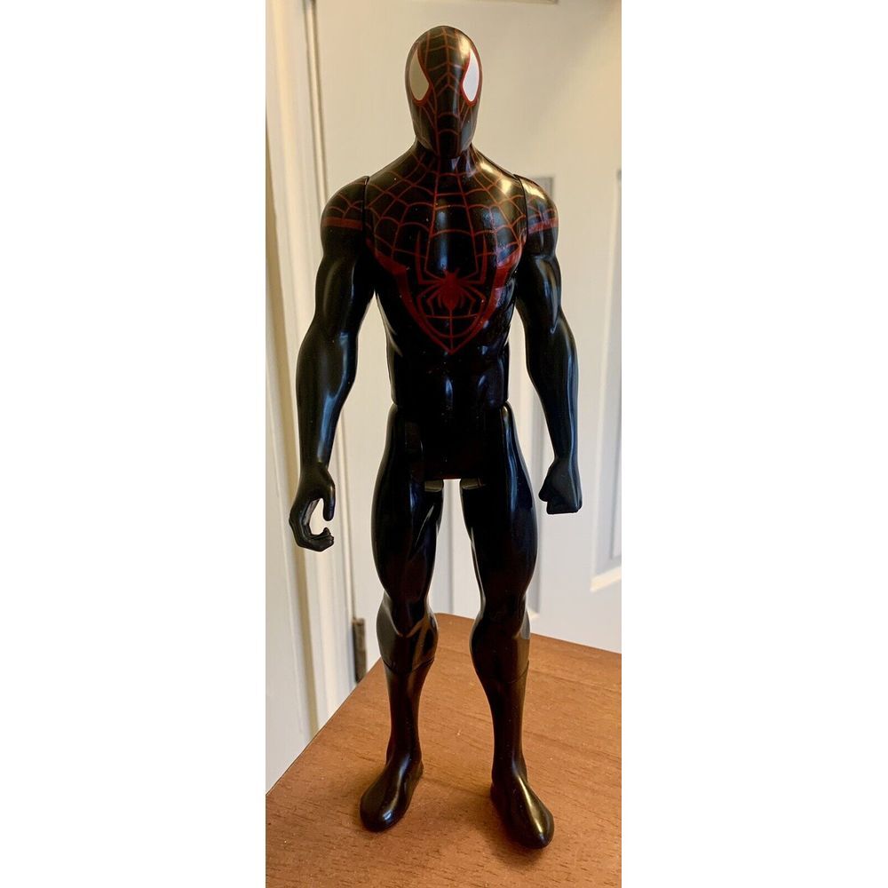 Marvel Black Suit‎ Spider-Man Titan Hero Series Figure 12" Hasbro 2014